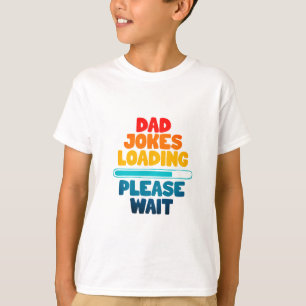 Pappa-Joke-läsning för ruttextredigering Vänta T Shirt