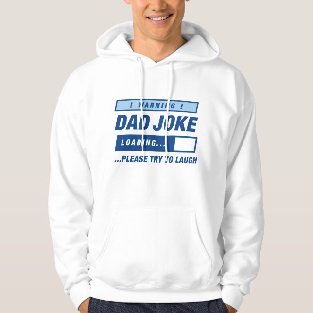 Pappa Joke Loading Hoodie (Framsida)