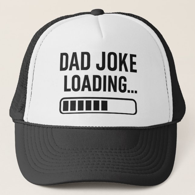 Pappa Joke Loading... Lönsam design för Pappor Keps (Framsida)