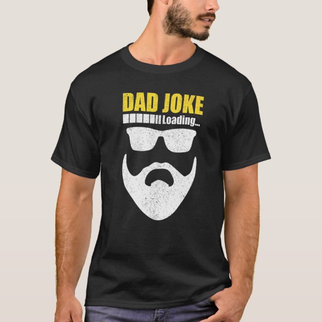 Pappa-joke Loading Manar Fars dag Exfit Ideas T Shirt (Framsida)