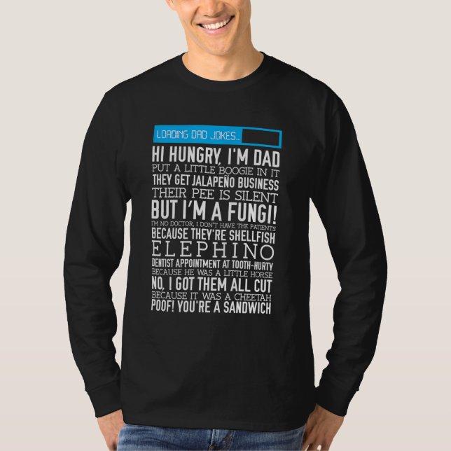 Pappa Joke lustig fars dag-presentpålägg T Shirt (Framsida)