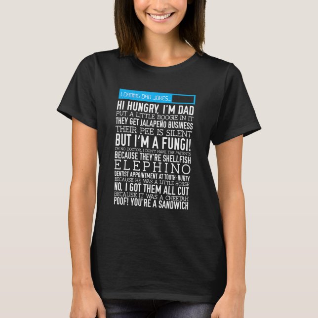 Pappa Joke lustig Fars dag-presentpålägg T Shirt (Framsida)