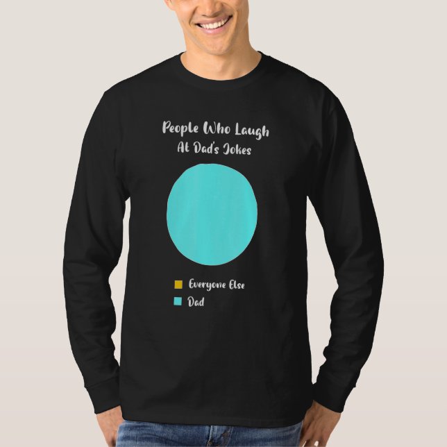 Pappa Joke Paj-diagram från dotterson T Shirt (Framsida)