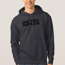 Pappa Joke Supplier Funny Far dag Hoodie