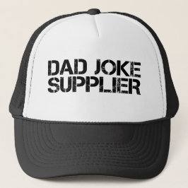 Pappa Joke Supplier Funny Far dag Keps