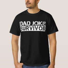 Pappa Joke Survivor Funny Far's Day T Shirt