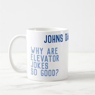 PAPPA JOKES 101 Fars dag BLUE Kaffemugg