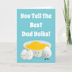 Pappa Jokes Food Pun Far's Day Kort