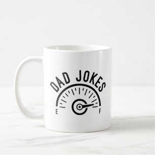 Pappa Jokes Fullt Kaffemugg