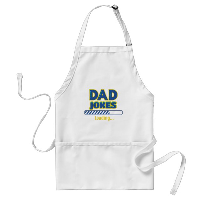 Pappa Jokes Loading Förkläde (Framsidan)