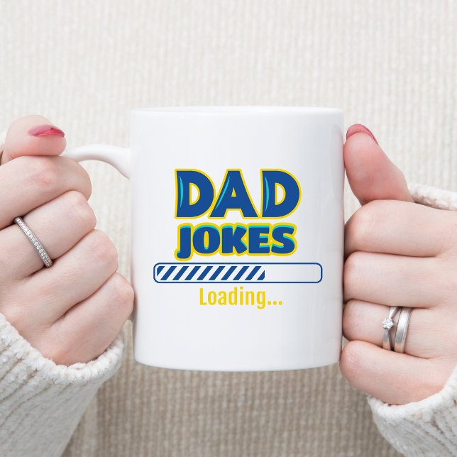 Pappa Jokes Loading Kaffemugg (Skapare uppladdad)