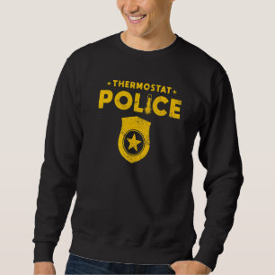 Pappa Jokes Thermostat Police 1 Lång Ärmad Tröja