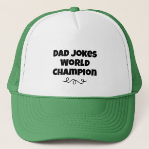 Pappa Jokes World Champion Funny Hat Keps