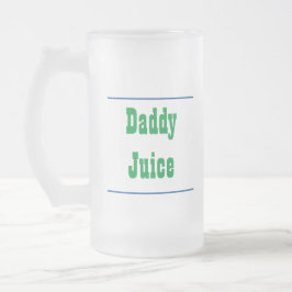 Pappa Juice Frosted Glass Mugg