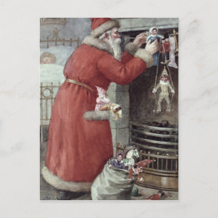 Pappa jul helg vykort