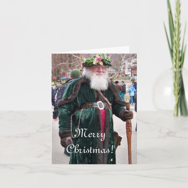 Pappa jul helgkort (Framsida)