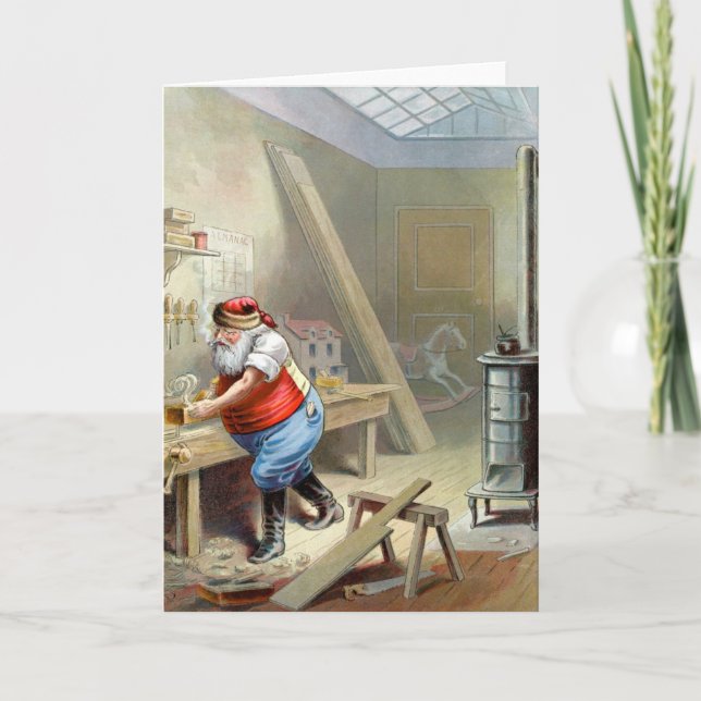 Pappa jul i hans seminarium helgkort (Framsida)