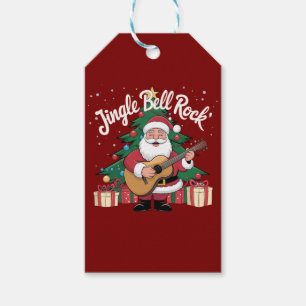 Pappa jul Jingle Bell Sten Presentetikett