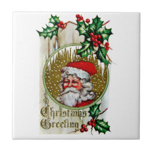 Pappa jul kakelplatta