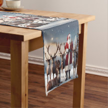 Pappa jul med sina renar,