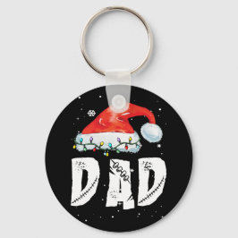 Pappa julfamiljen Matching Pajamas Pappa Nyckelring