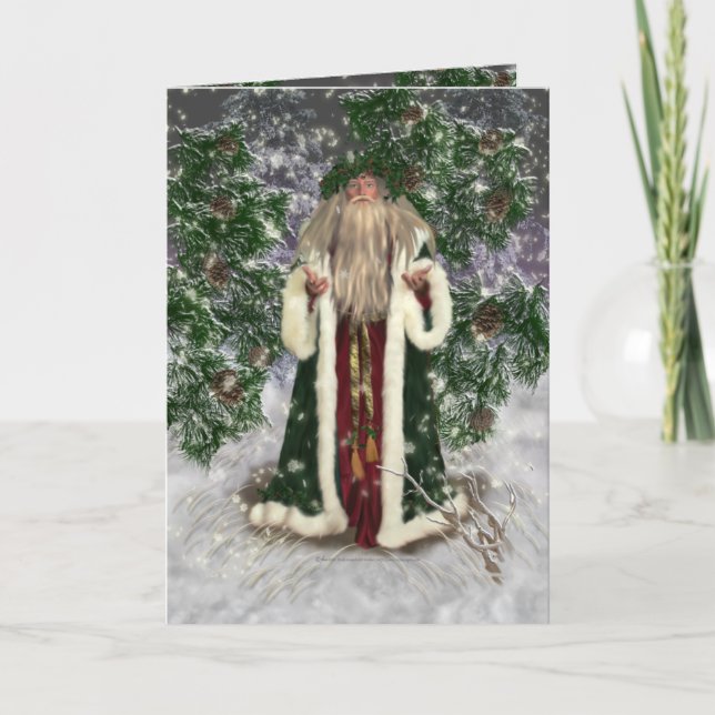 Pappa julkort helgkort (Framsida)