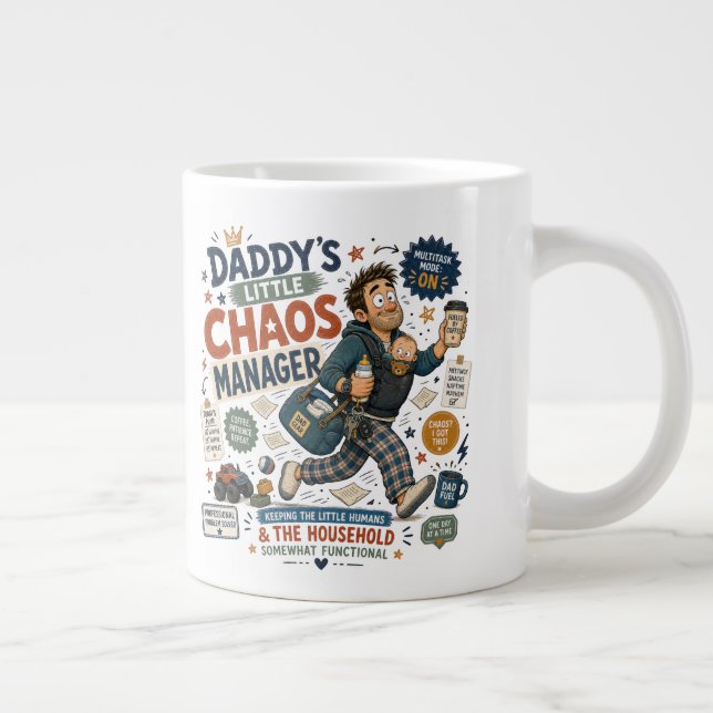 Pappa  jumbo mugg (Höger)