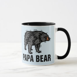 PAPPA KAFFE KOPPAR, PAPPA BEAR MUGG
