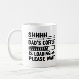Pappa kaffe laddar – Rolig Tech-mugg/tea Kaffemugg