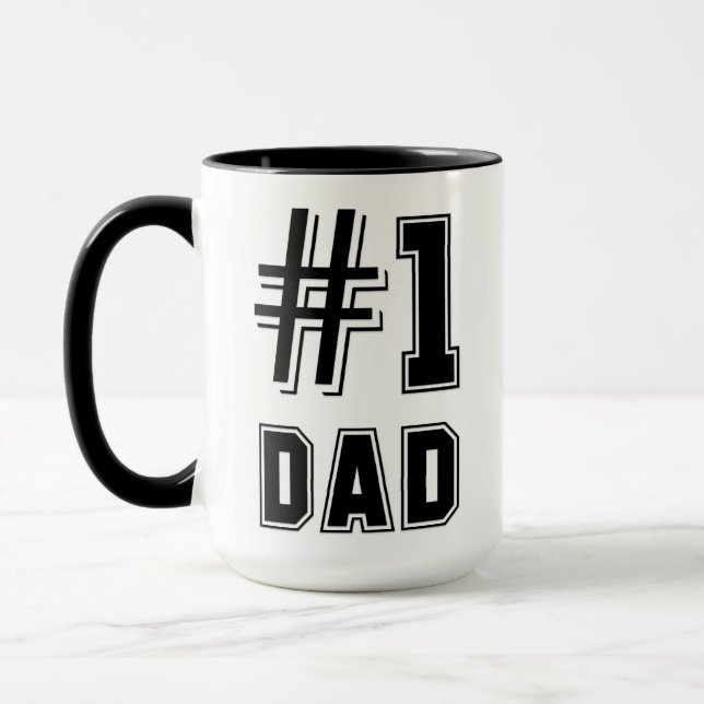 Pappa-kaffe Mugg (Vänster)