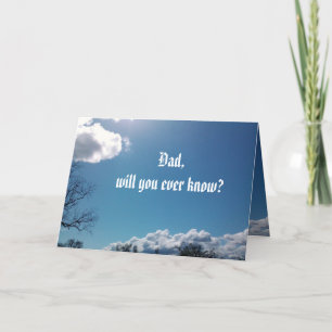 PAPPA, KAN DU NÅGONSIN VETA? KORT