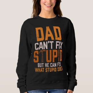 Pappa kan inte fixa dum hantverkare snickare träar t shirt