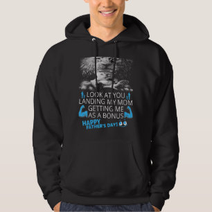 Pappa kan se att du landar mitt Mamma och får mig Hoodie
