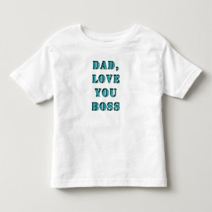 PAPPA, KÄRLEK DU CHEF 2 T SHIRT