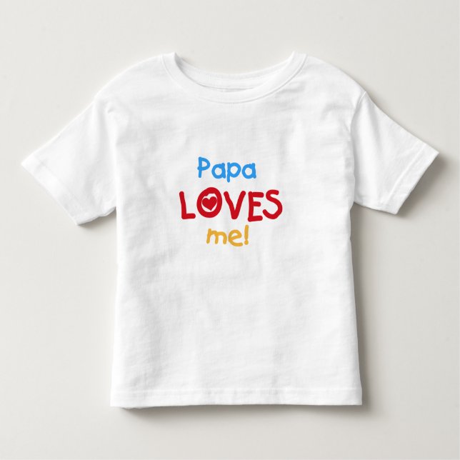 Pappa Kärlek Me T-shirts och gåvor (Framsida)