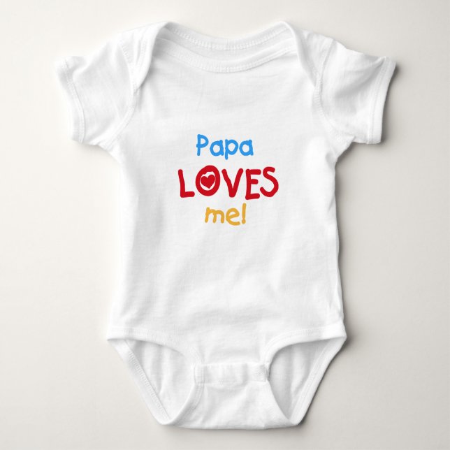 Pappa Kärlek Me T-shirts och gåvor (Framsida)