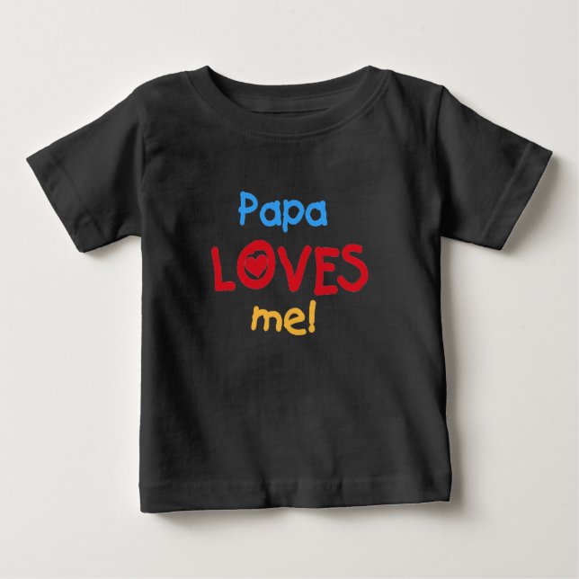 Pappa Kärlek Me T-shirts och gåvor (Framsida)