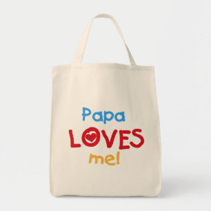 Pappa Kärlek Me T-shirts och gåvor Tygkasse