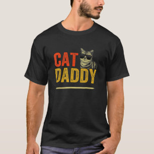 Pappa Katt Pappa Katt Bästa Kattpappa Någonsin Far T Shirt