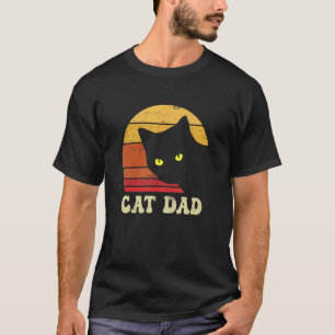 Pappa Katt Pappa Katt Bästa Kattpappa Någonsin Far T Shirt
