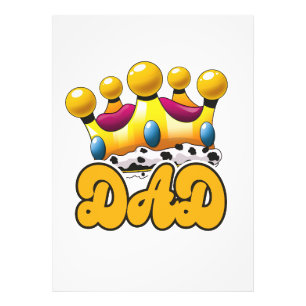 Pappa Kings krona Fototryck