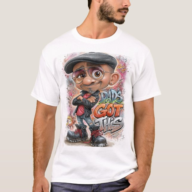 Pappa Klarar Det T Shirt (Framsida)