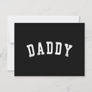 Pappa - Klassiskt fet Fars dag pappa Vykort