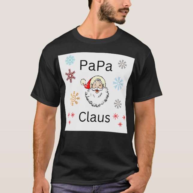 Pappa-klausulen, jultid t shirt (Framsida)