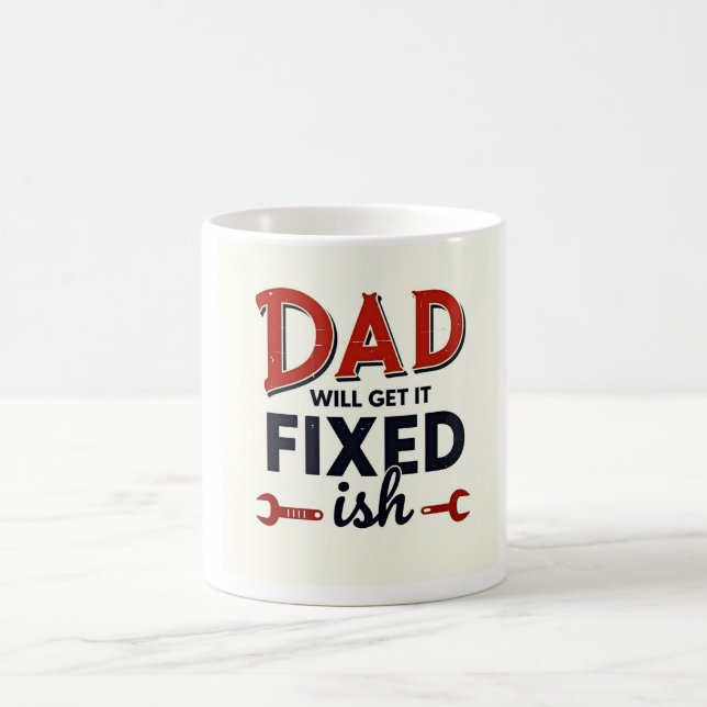 Pappa kommer att få det fixerat(ish) ☕ underbart D Kaffemugg (Center)