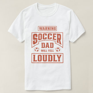 Pappa kommer att gula högt t shirt