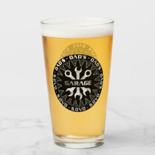 Pappa kommer att Kärlek detta! Garage Pub Lounge S Glaskopp