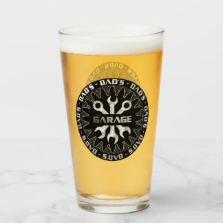 Pappa kommer att Kärlek detta! Garage Pub Lounge S Glaskopp