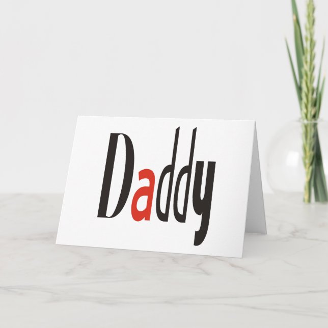 pappa kort (Framsida)