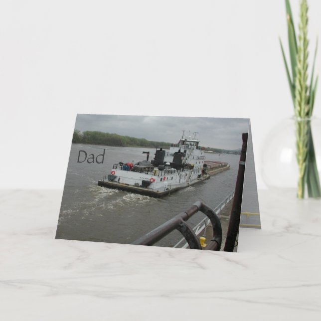 Pappa-kortet grattis på födelsedagen från Janz Kort (Framsida)